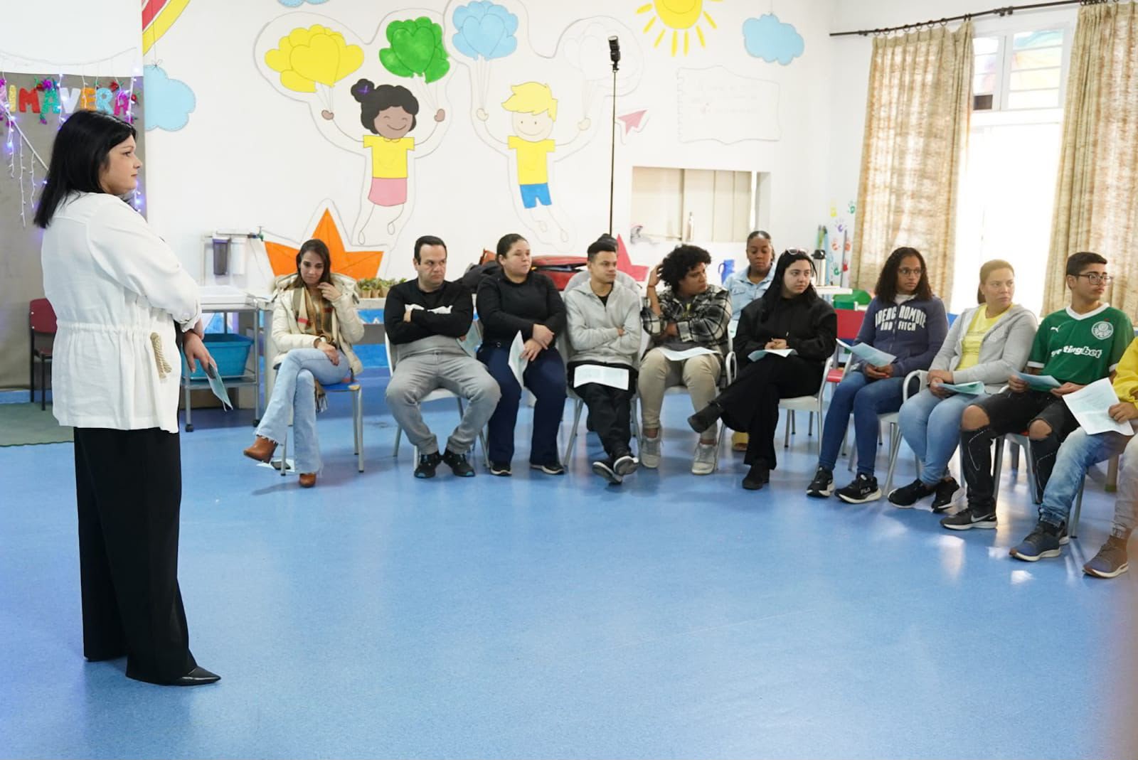 Palestra sobre Prevenção de Suicídio — Centro Comunitário Ludovico Padovani.