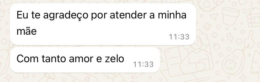 Depoimento de paciente — Amalia Antunes