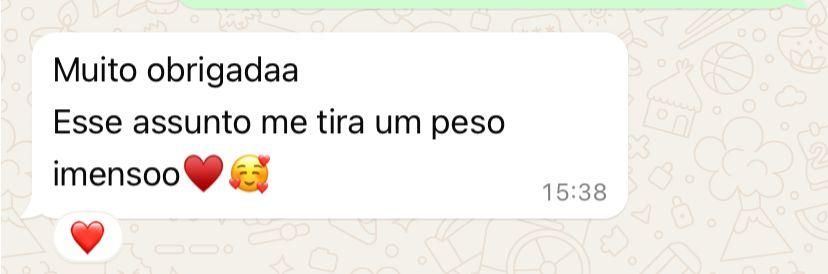 Depoimento de paciente — Amalia Antunes