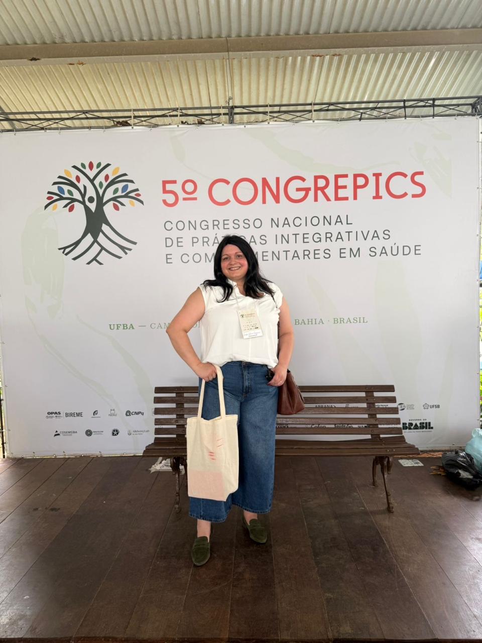 5º CONGREPICS — Congresso Nacional de Práticas Integrativas e Complementares em Saúde · UFBA, Bahia, maio de 2026.