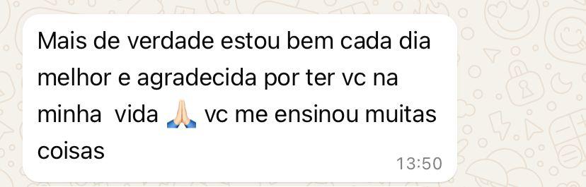 Depoimento de paciente — Amalia Antunes