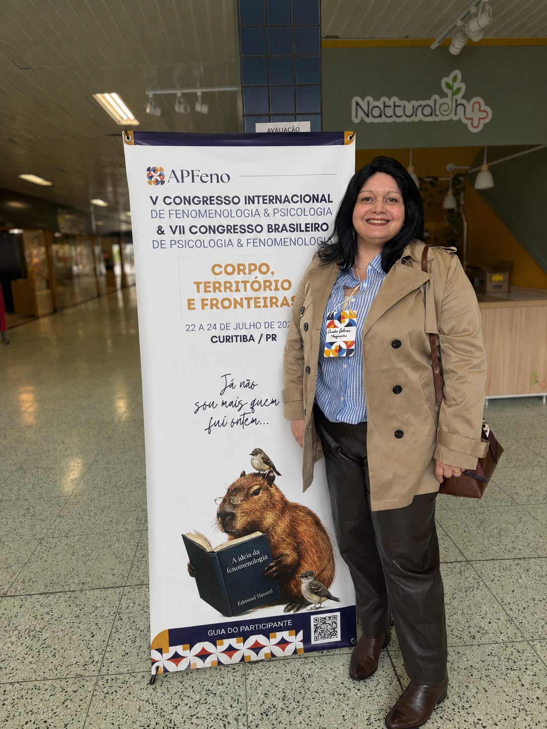 V Congresso Internacional de Fenomenologia & Psicologia e VII Congresso Brasileiro de Psicologia & Fenomenologia (APFeno) — Corpo, Território e Fronteiras · Curitiba/PR, jul. 2026.